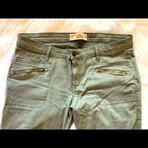 Hollister Green Jean Size 13R